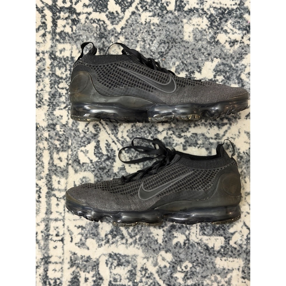 Nike Air VaporMax Flyknit Triple Black 2021 DH4084-001 Men's Sneaker